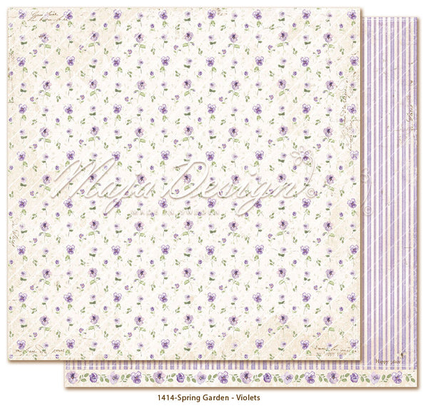 Spring Garden - Violets