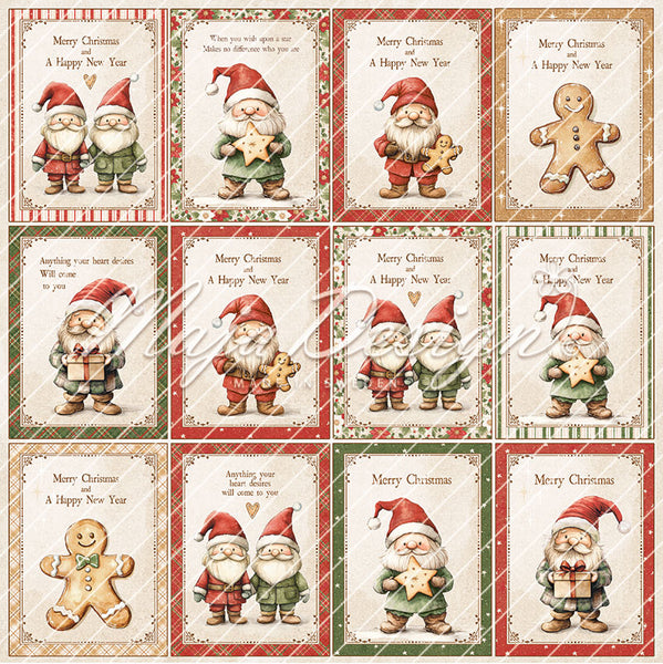 Christmas Wish - Cards to cut