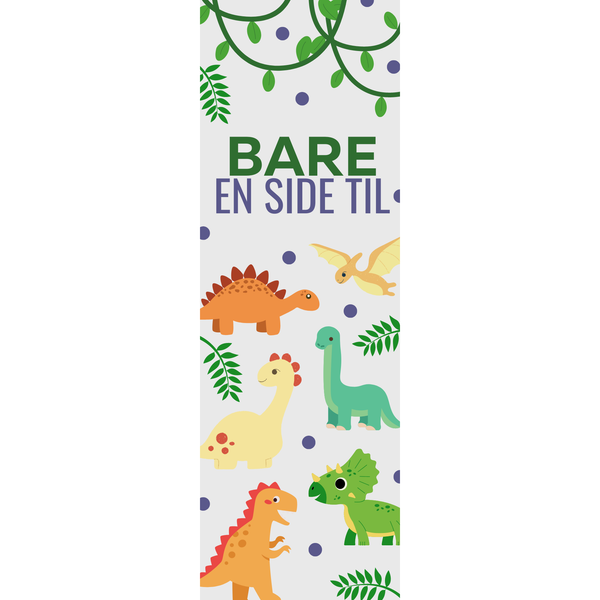 Bokmerke dinosaurer 3