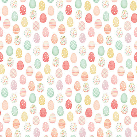 Here Comes Easter: So Egg-Cited 12x12 Patterned Paper