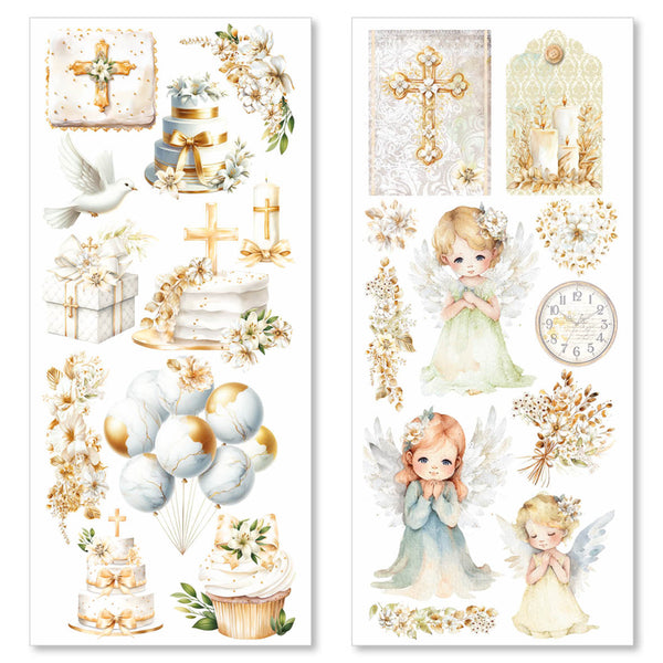Blessing day Art stickers 5/Pkg (12x26 cm)