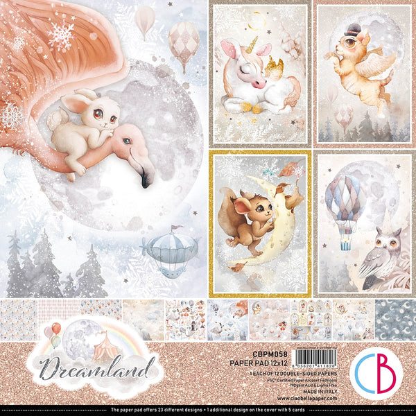 Dreamland paper pad 12x12 (12-pk)