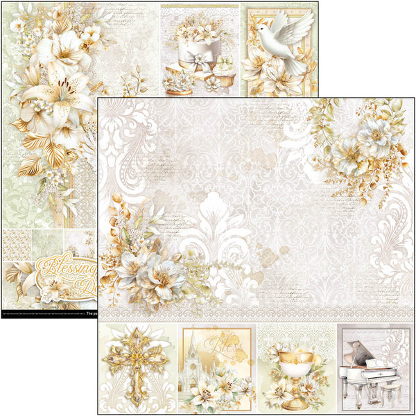 Blessing day paper pad 12x12 (12-pk)