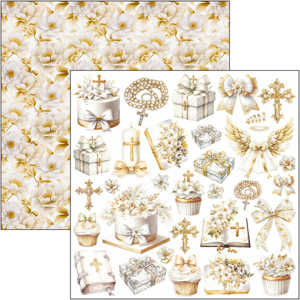 Blessing day paper pad 12x12 (12-pk)