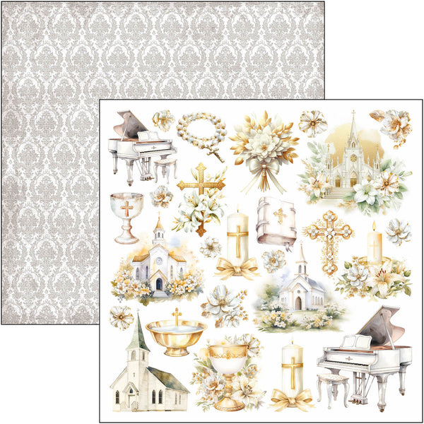 Blessing day paper pad 12x12 (12-pk)