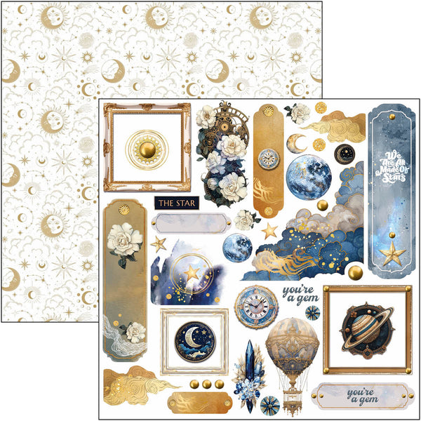 Celestial fussy cut pad 6x6 (24-pk)
