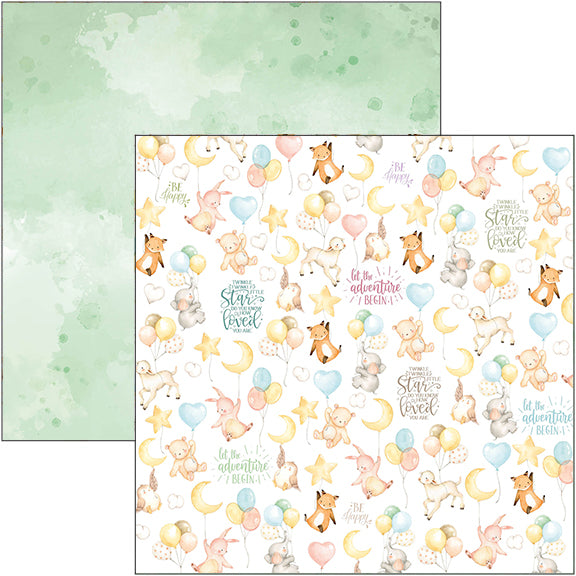 My Tiny World patterns pad 12x12 (8-pk)
