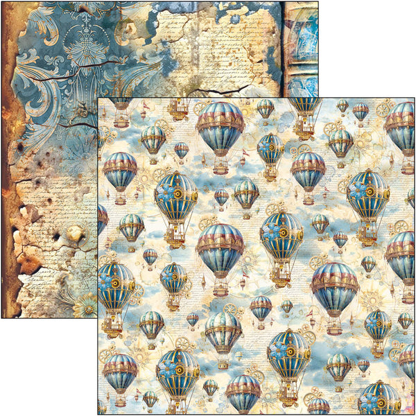 Esprit de Voyage patterns pad 12x12 (8-pk)