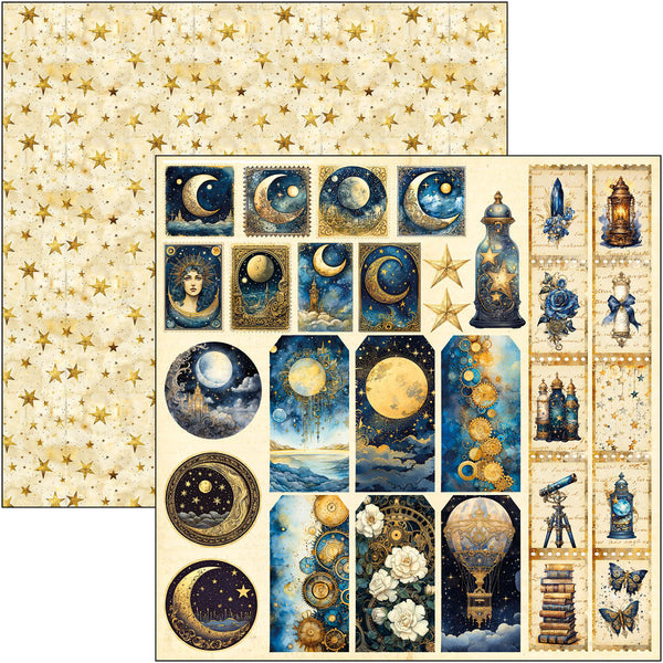 Celestial patterns pad 12x12 (8-pk)