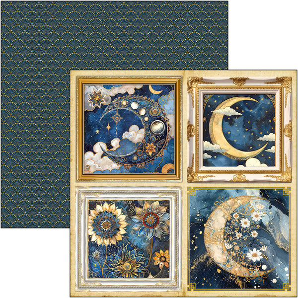 Celestial patterns pad 12x12 (8-pk)