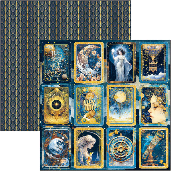 Celestial patterns pad 12x12 (8-pk)