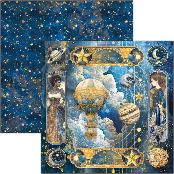 Celestial patterns pad 12x12 (8-pk)