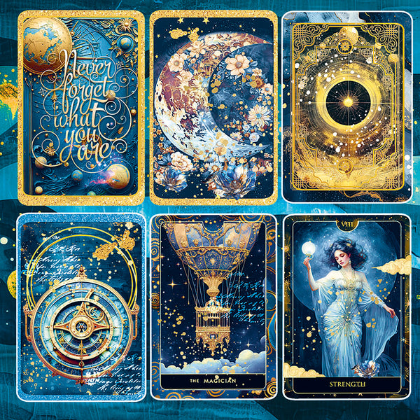 Celestial vellum fussy cut 6x6 (6-pk)