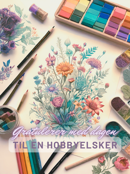 Gratulerer med dagen til en hobbyelsker (pdf-fil)