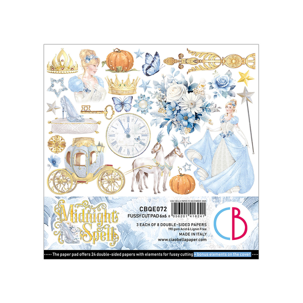Midnight Spell fussy cut pad 6x6 (24-pk)
