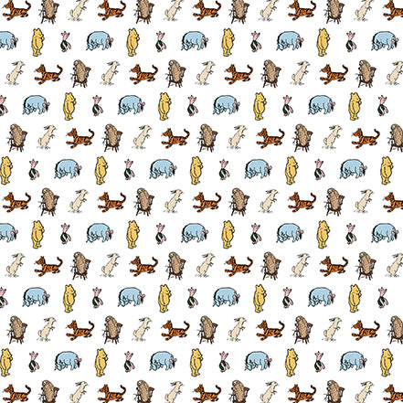 Winnie The Pooh: Winnie And Friends 12x12 Patterned Paper