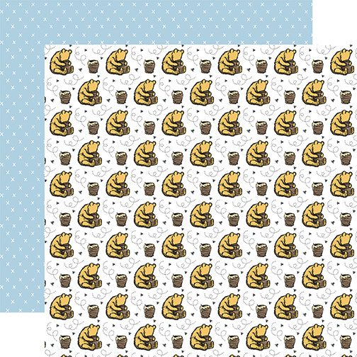 Winnie The Pooh: Honey And Pooh Bear 12x12 Patterned Paper
