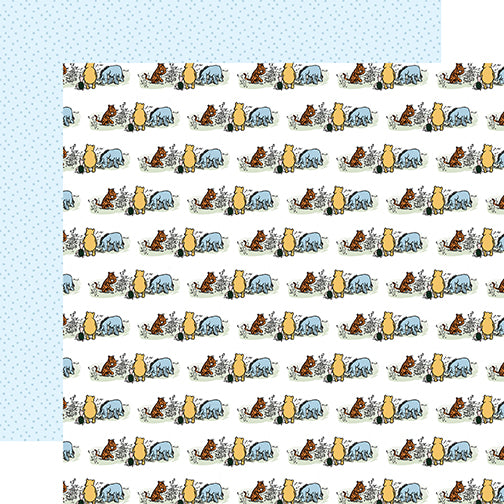Winnie The Pooh: Friends Forever 12x12 Patterned Paper