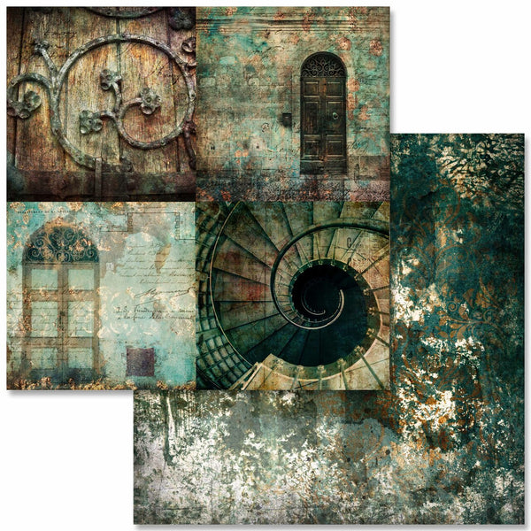 Weathered and Worn Collection scrapbook sett 6x6