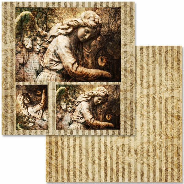 Weathered and Worn Collection scrapbook sett 6x6