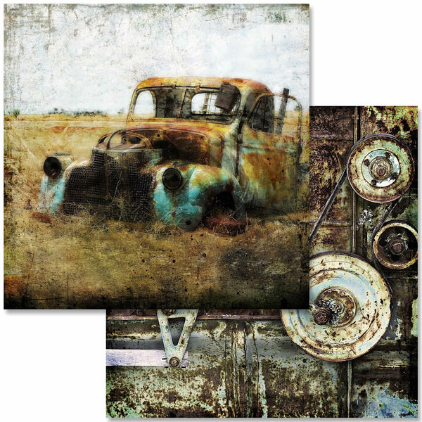 Weathered and Worn Collection scrapbook sett 6x6