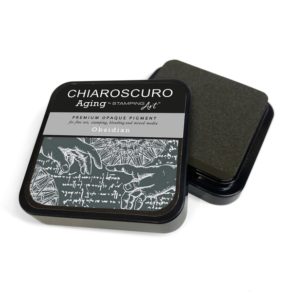 Chiaroscuro aging ink pad Obsidian