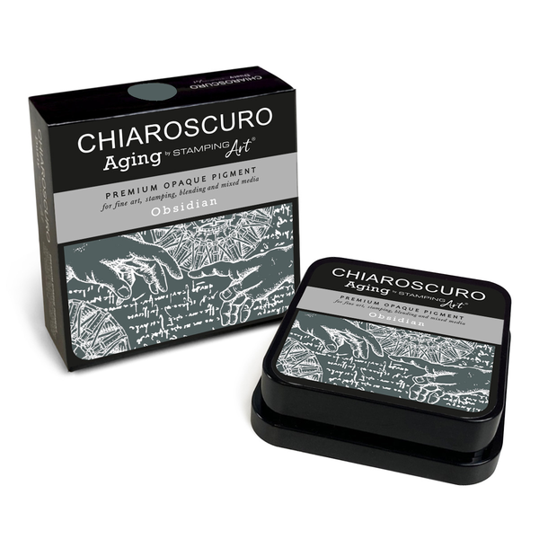 Chiaroscuro aging ink pad Obsidian