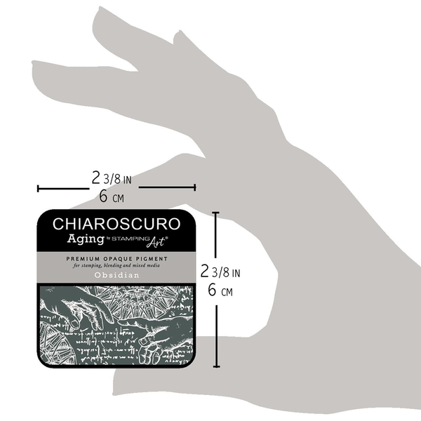 Chiaroscuro aging ink pad Obsidian