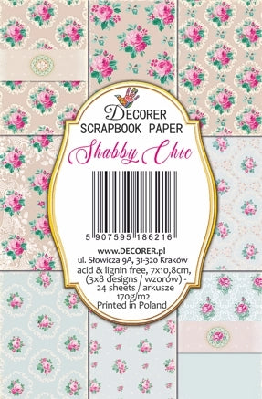 For You - MINI scrapbook papers (24 pcs)