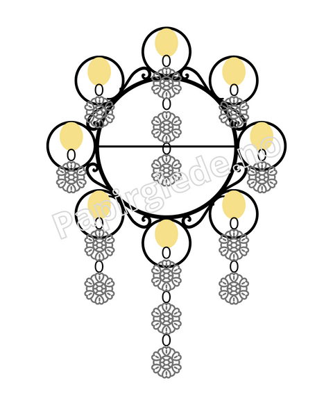 Bunadsølje 2 kuttefil (SVG-fil)