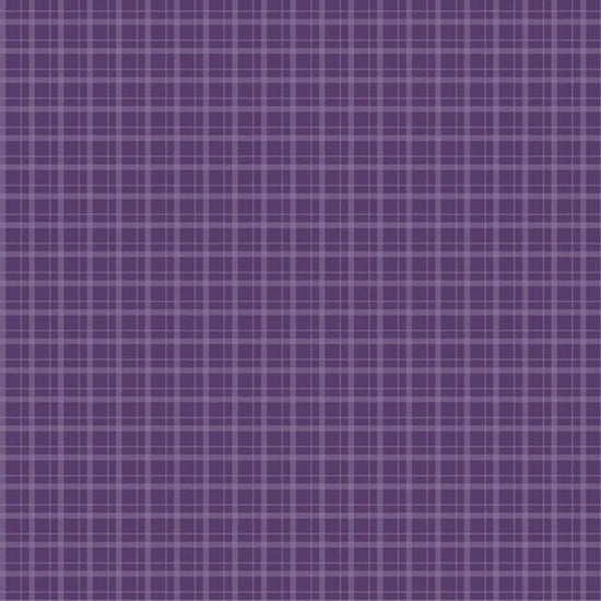 Foundation kartong Plaid/Dots - Purple 12x12