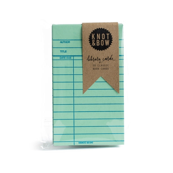 Library card - Green (1 pc)