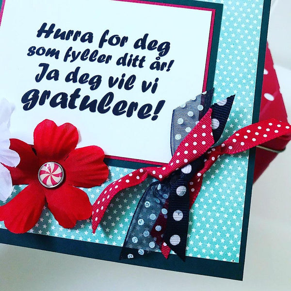 Hurra for deg som fyller ditt år (digitalt stempel)