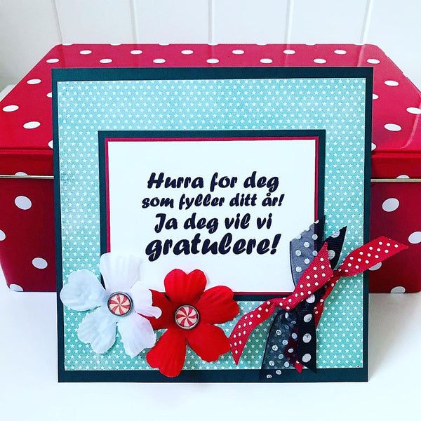 Hurra for deg som fyller ditt år (digitalt stempel)