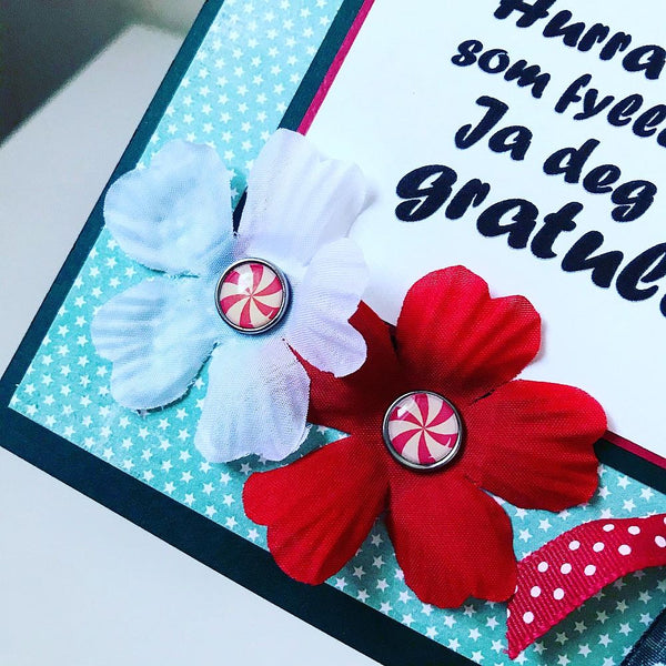Hurra for deg som fyller ditt år (digitalt stempel)