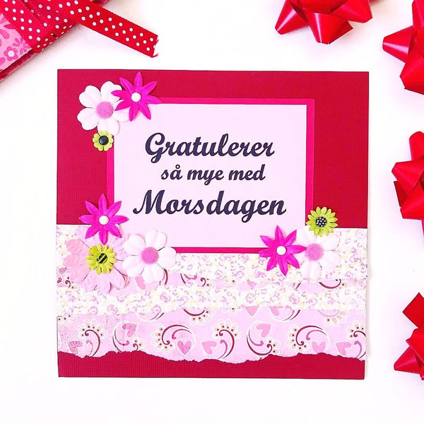 Gratulerer så mye med Morsdagen (digitalt stempel)