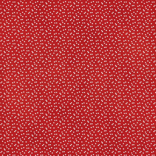 Red Watercolor polka dots 12x12 dobbeltsidig mønsterpapir
