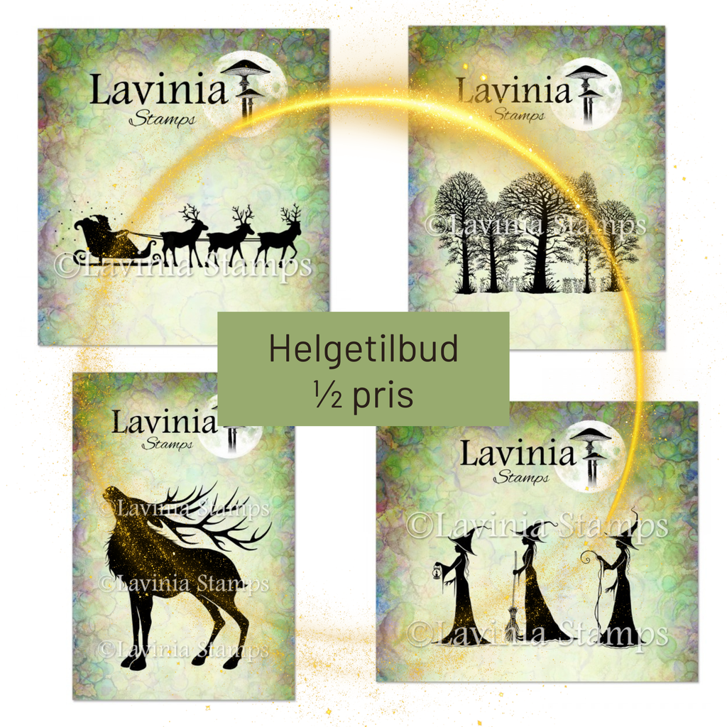 Helgetilbud: 1/2 pris på en del stempler fra Lavinia Stamps