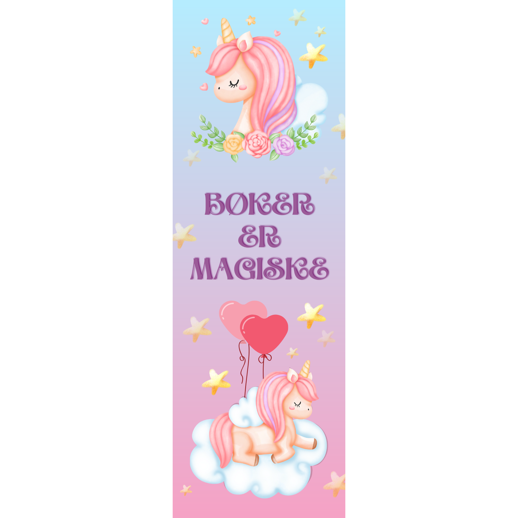 Bookmark unicorns 1