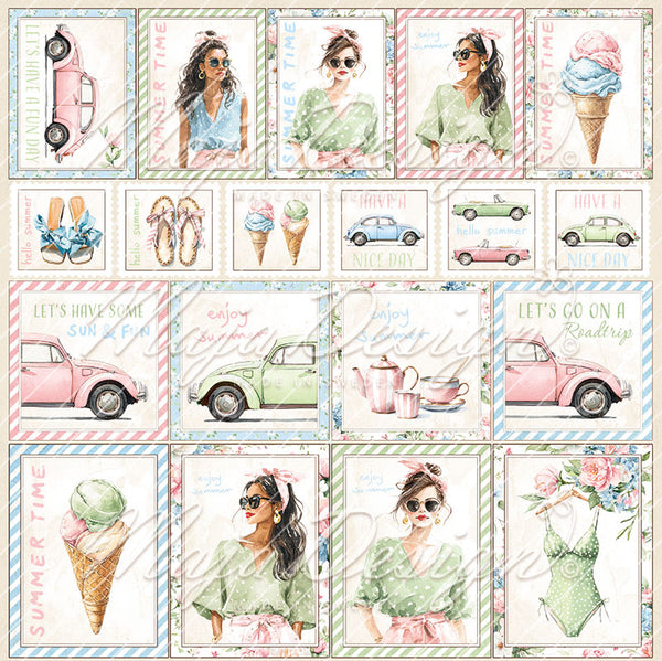 Summer Feeling - To cut out 12x12