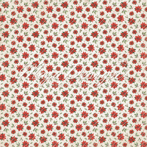 Jolly Christmas - Poinsettias