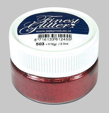 Finest Glitter rød