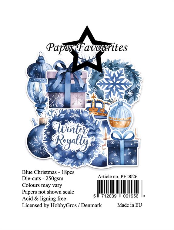 Die-Cuts - Blue Christmas