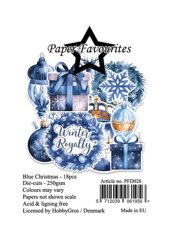 Die-Cuts - Blue Christmas