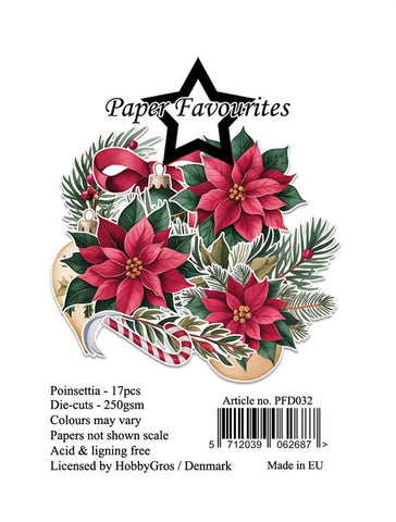 Die-Cuts - Poinsettia