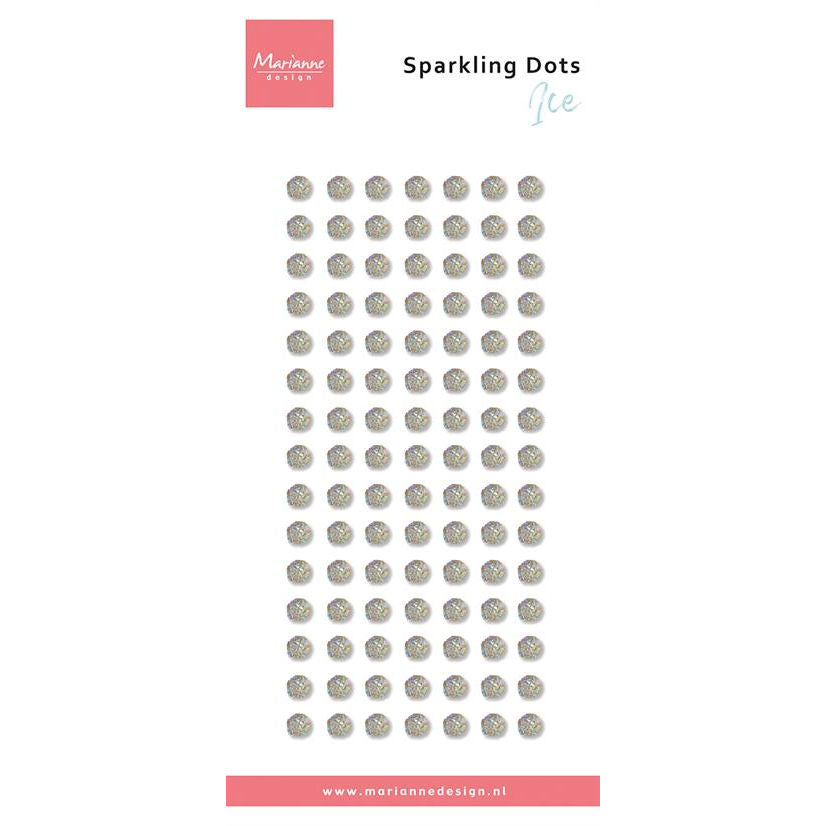 Sparkling dots - Ice