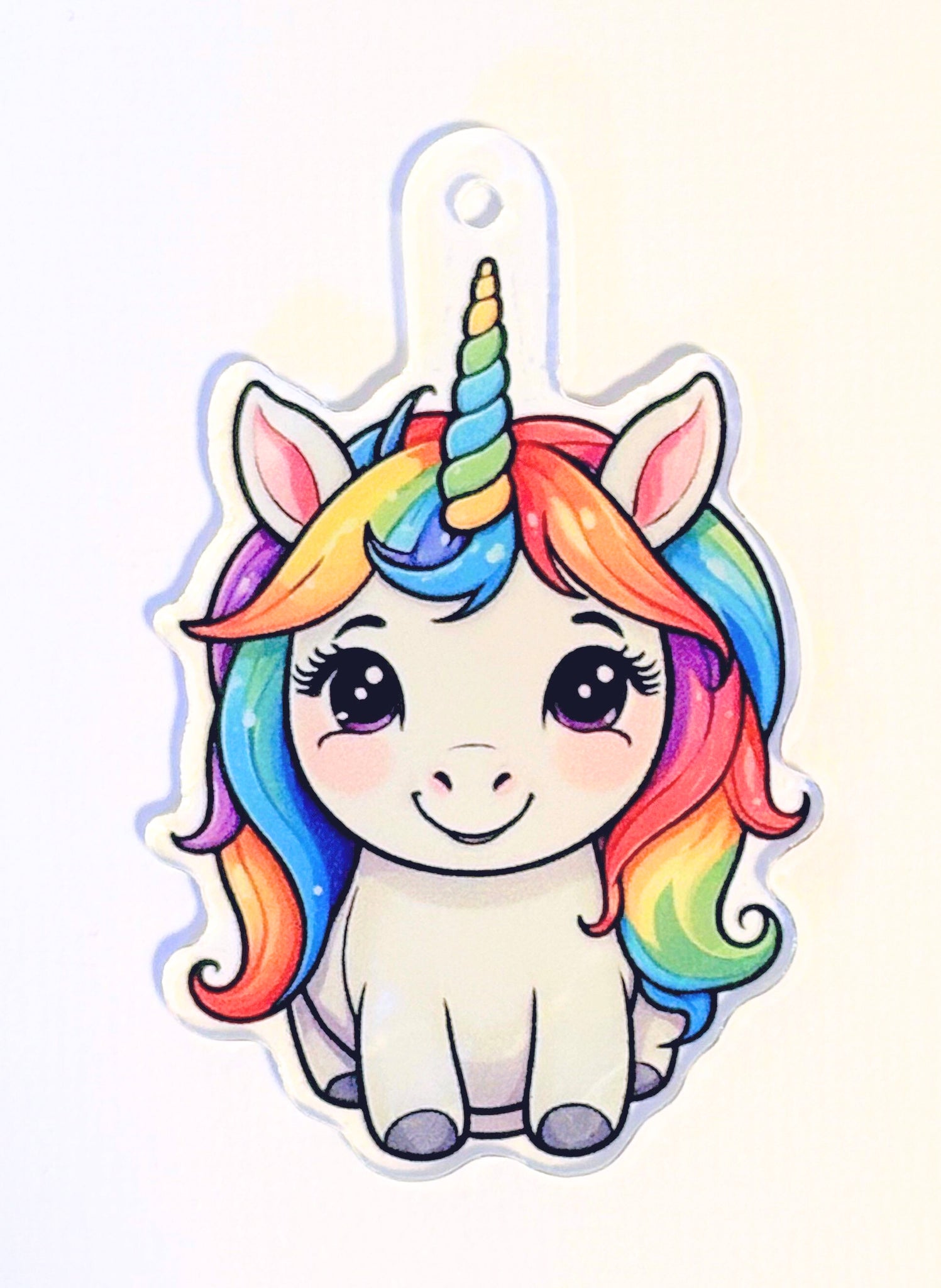 Enhjørning akrylcharm