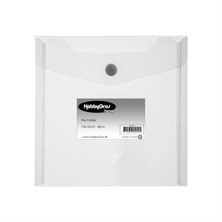 15x15 cm File Folder (4 stk)