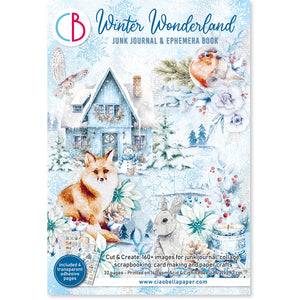 Winter Wonderland utklippsbok A4 (32 sider)