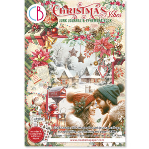 Christmas Vibes utklippsbok A4 (32 sider)